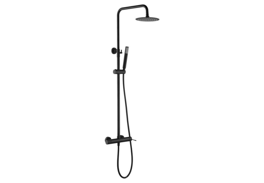 Columna Ducha sin Grifo Bañera Conjunto de Ducha de Acero Inoxidable de  Altura Adjustable Sin Mezclador