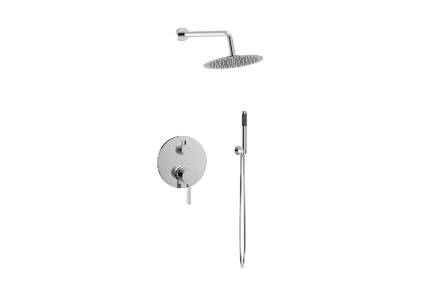 Conjunto de ducha empotrado de Lluvibath Bambú Principal 0