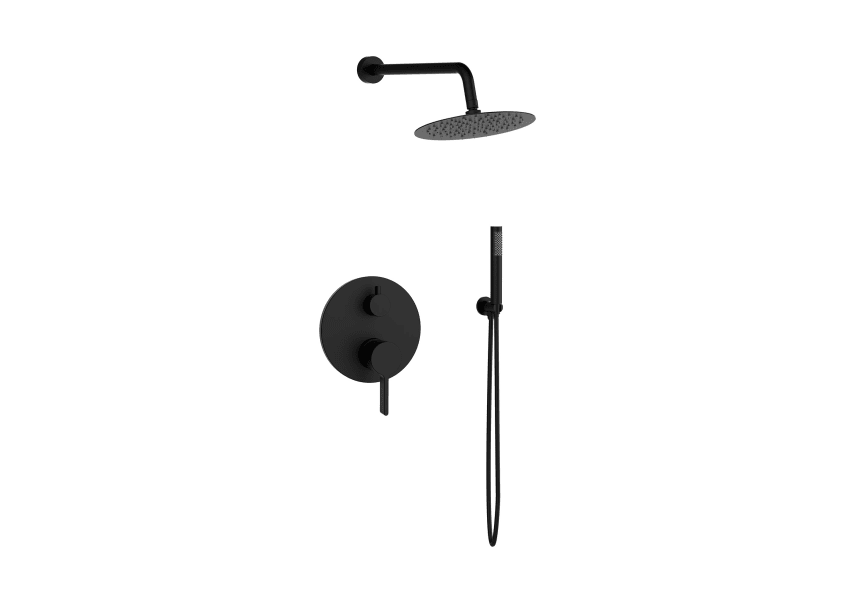 Conjunto de ducha empotrado de Lluvibath Bambú Principal 4