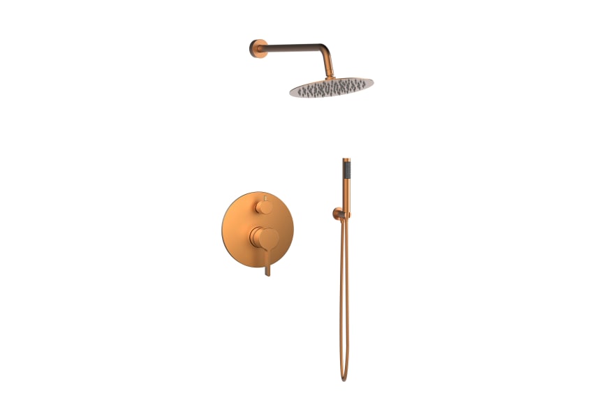 Conjunto de ducha empotrado de Lluvibath Bambú Principal 1