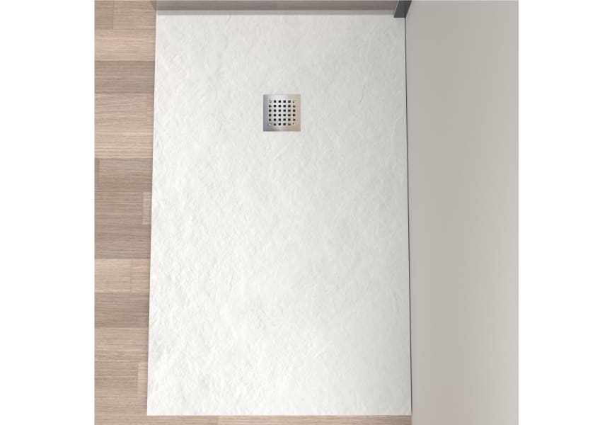 Plato de ducha de resina de Bruntec Selene Detalle 3