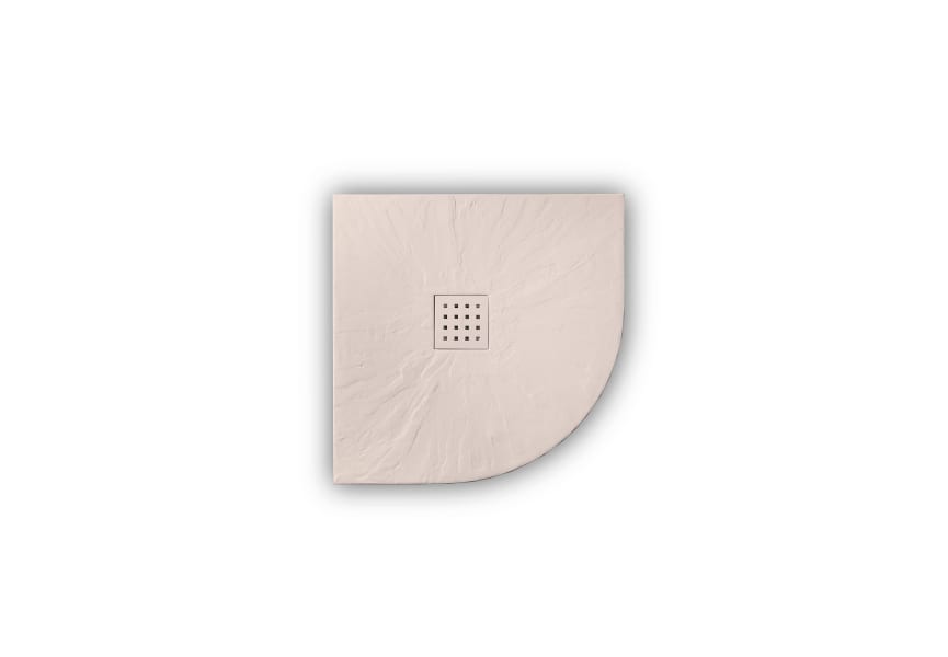 Plato de ducha de resina Doccia Pizarra Semicircular Principal 2