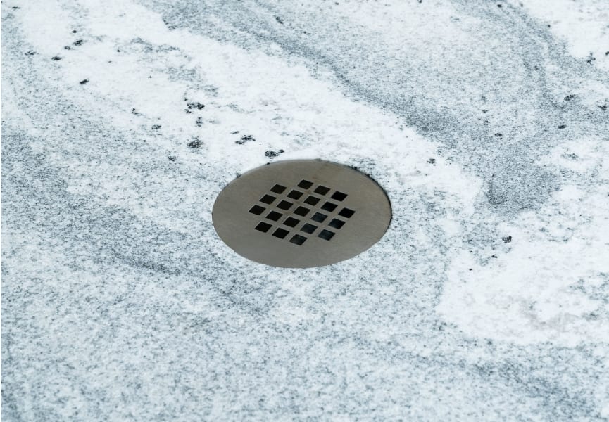 Plato de ducha Granito natural Bruntec Salone Detalle 2