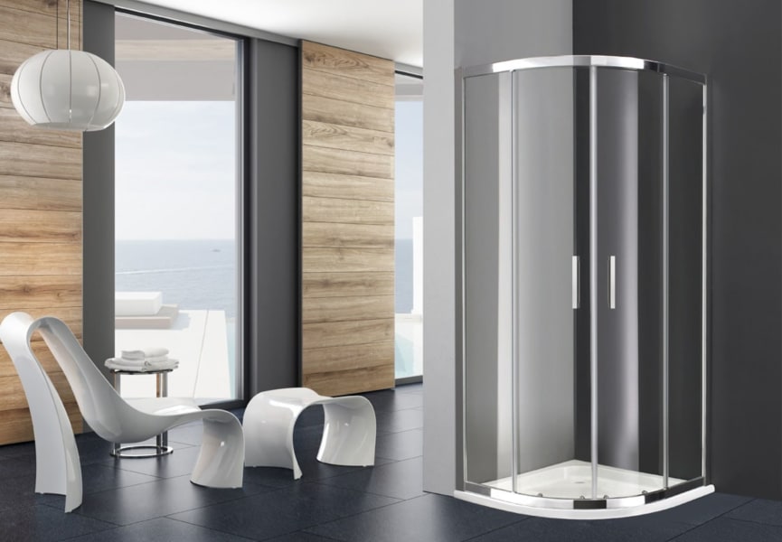 Mampara de ducha semicircular Prestige GME Ambiente 5