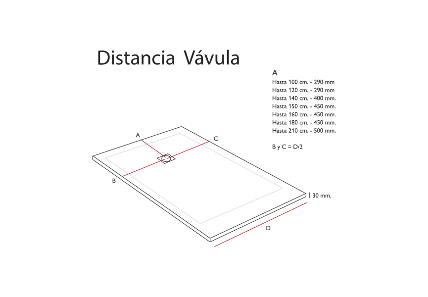 Platos de ducha de resina decorados Bruntec Design 3D Colorido Croquis 4