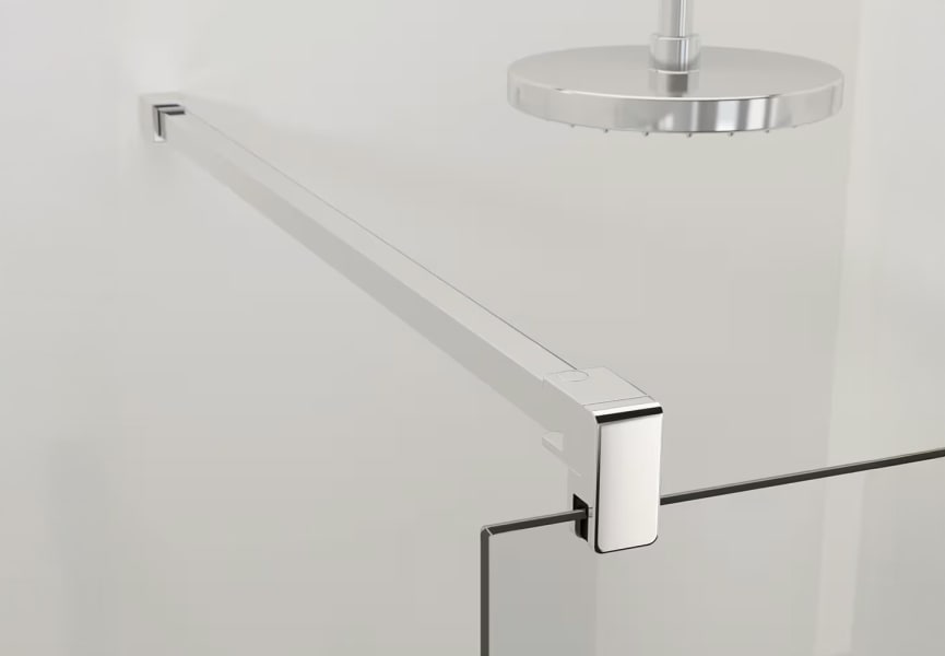 Mampara de ducha panel fijo Profiltek Fado Detalle 4