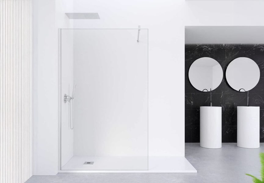 Mampara de ducha panel fijo Profiltek Fado Principal 1
