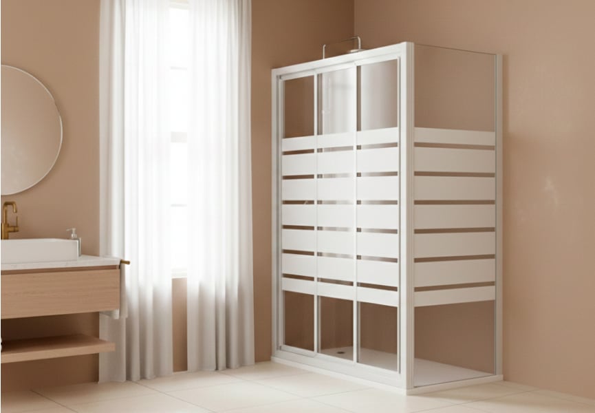 Paroi de douche Profiltek Demi Principal 3