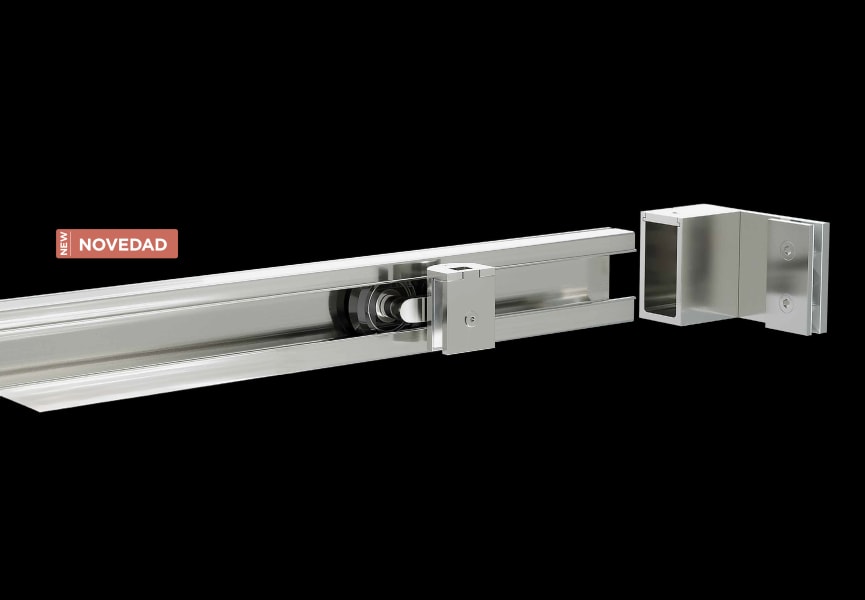 Mampara de ducha Glassinox Cabinox Detalle 2