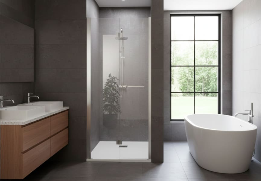 Mampara de ducha plegable Orleans Principal 0