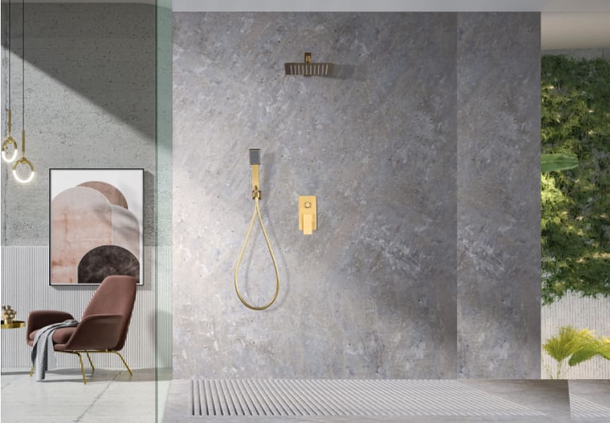 Conjunto de ducha empotrado de Imex Pisa Ambiente 11