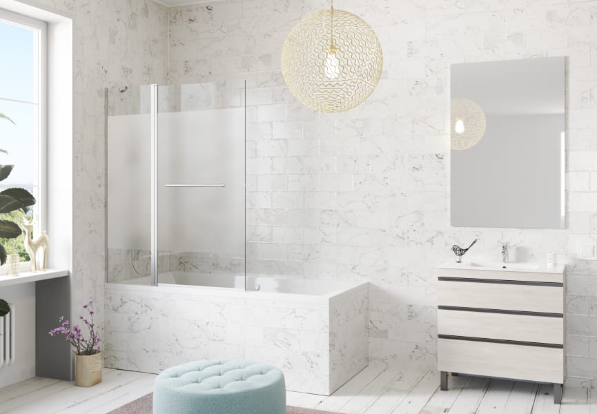 Mampara de bañera Torvisco Brest Principal 1