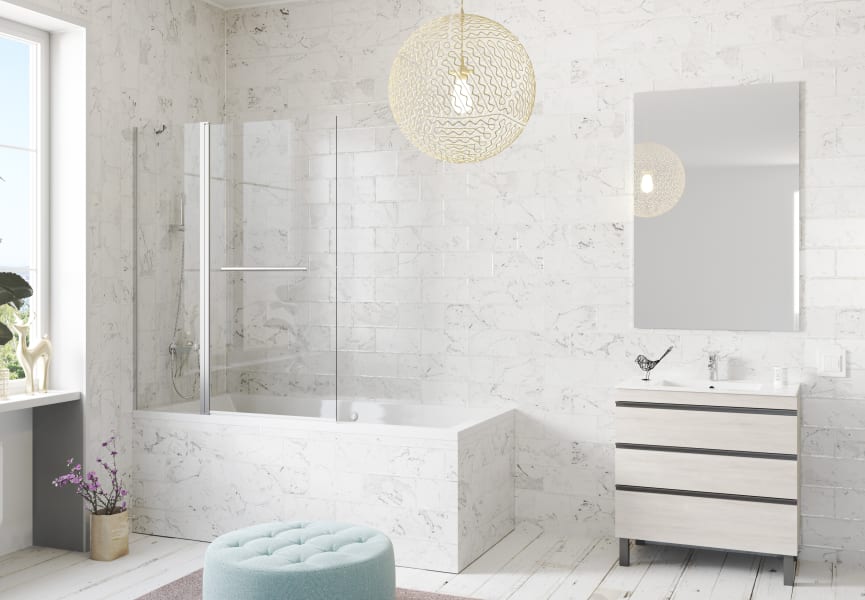 Mampara de bañera Torvisco Brest Principal 0