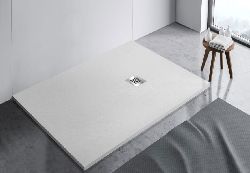 Plato de ducha de resina de Bruntec Luma Principal 1