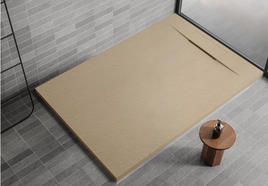 Plato de ducha de resina de Bruntec Fluvia Principal 6