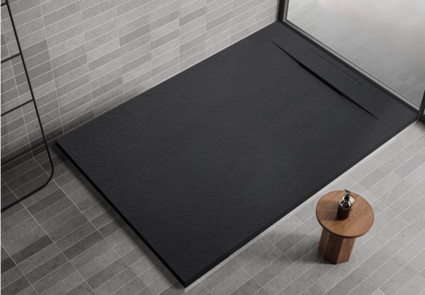 Plato de ducha de resina de Bruntec Fluvia Principal 5