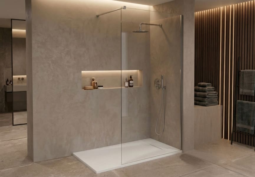 Kit plato de ducha con mampara Bruntec Alana Principal 0