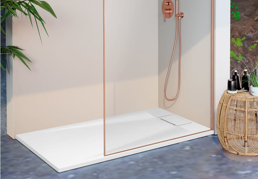 Platos de ducha de resina Bruntec Mercuri Ambiente 2