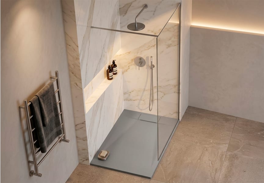 Platos de ducha de resina Kassandra Mercuri Ambiente 3