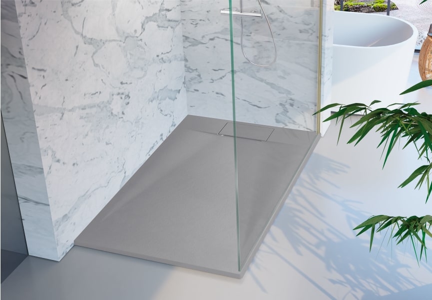 Platos de ducha de resina Bruntec Mercuri Ambiente 1