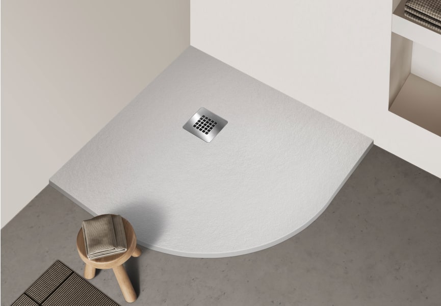 Plato de ducha de resina de Bruntec Orbis Principal 3