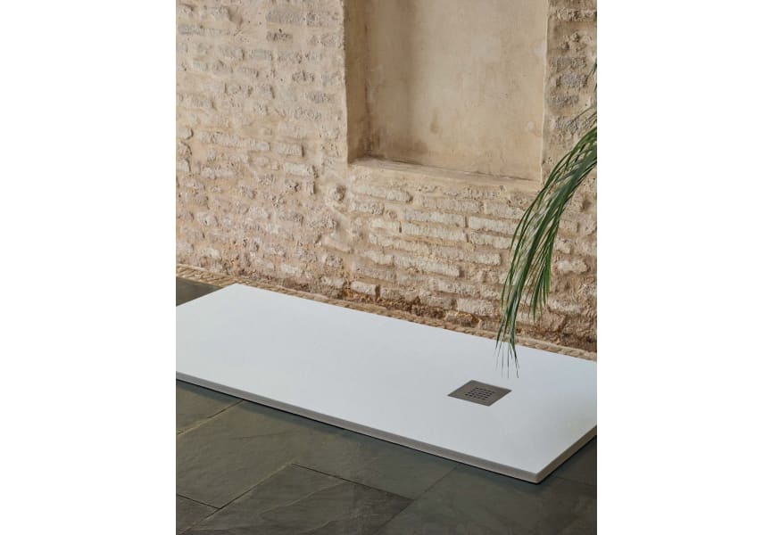 Plato de ducha de resina Doccia Liso Ambiente 8
