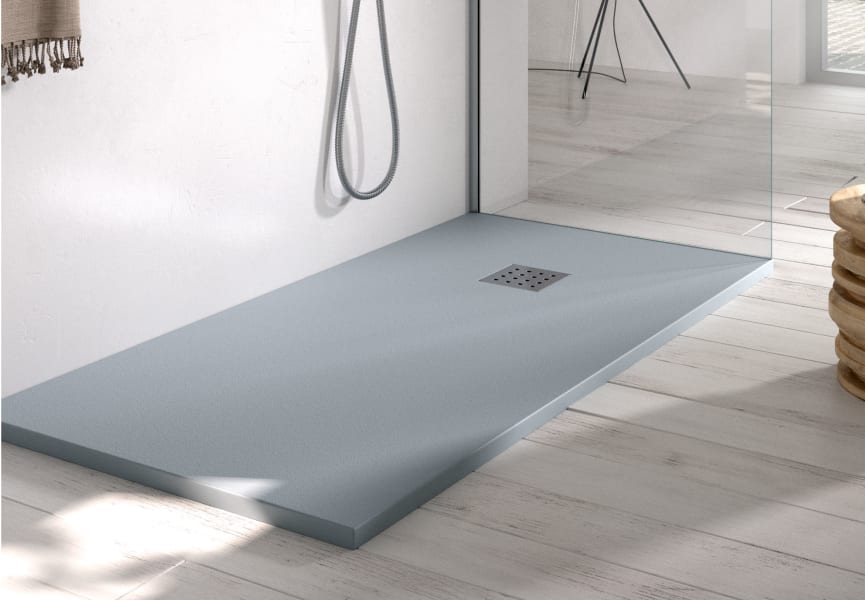 Plato de ducha de resina Doccia Liso Ambiente 9