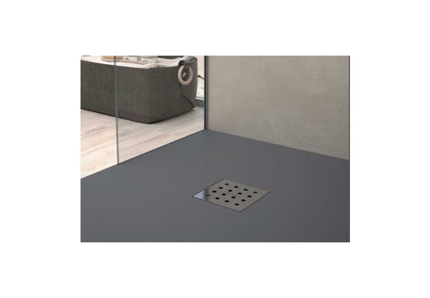 Plato de ducha de resina Doccia Liso Detalle 7