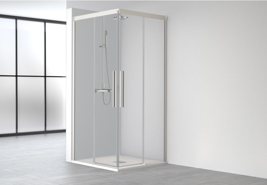 Mampara de Ducha Profiltek Wind (WI-220) opción 2