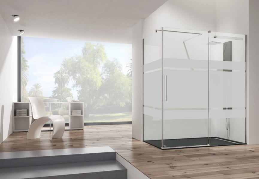 Mampara de ducha GME Vetrum Free Ambiente 5