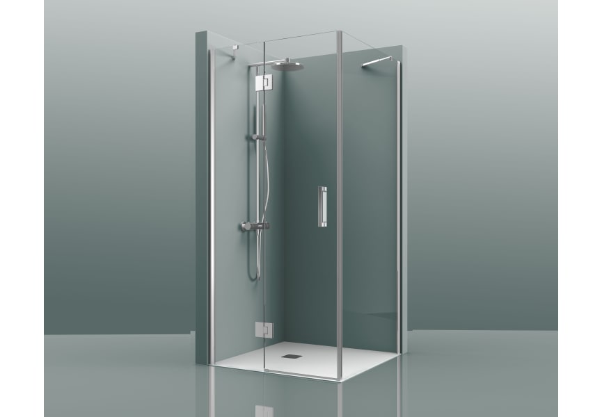 Mampara de ducha angular Adhara (400B) Detalle 3