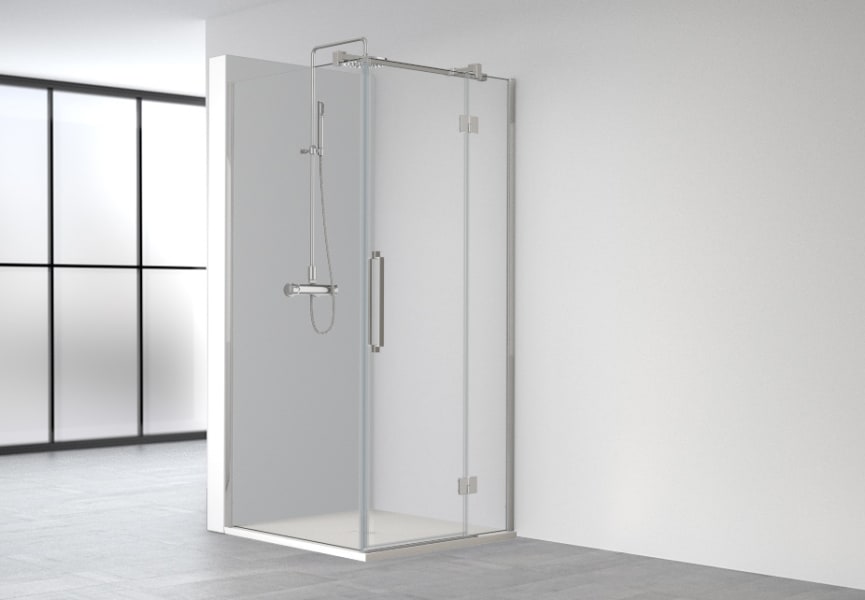 Mampara de ducha Profiltek Glam (GL-216) opción 3