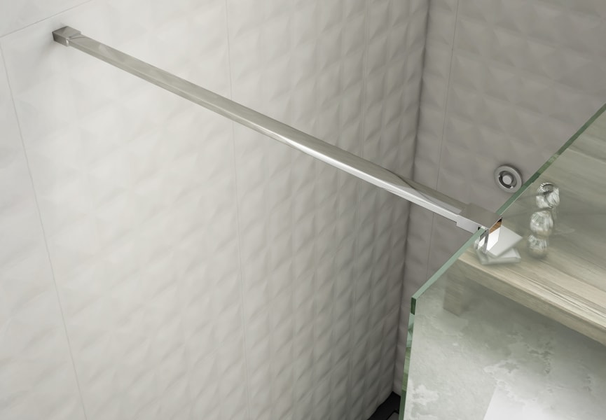 Mampara de ducha fija Minimal Detalle 5