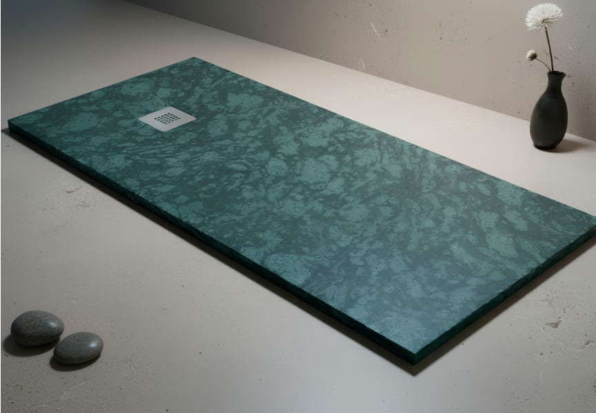 Plato de ducha Granito natural Bruntec Verde India Principal 0