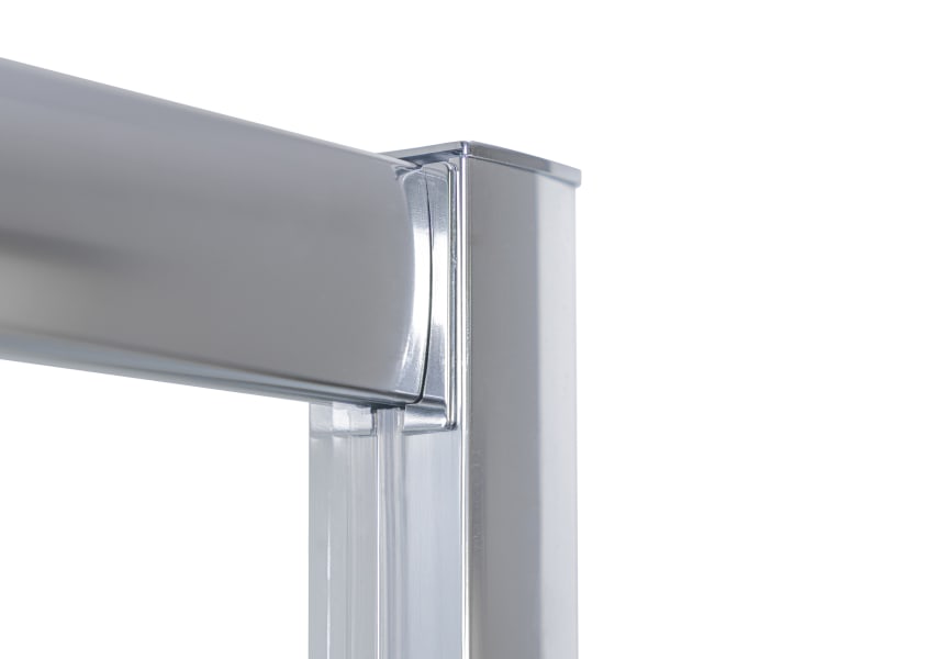 Mampara de ducha angular Emma color negro Detalle 6