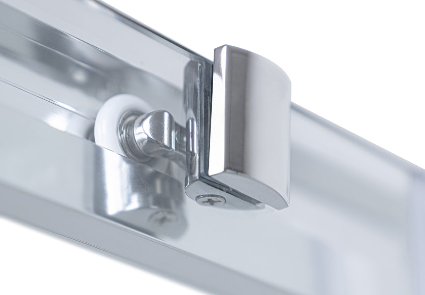 Mampara de ducha angular Emma color negro Detalle 5