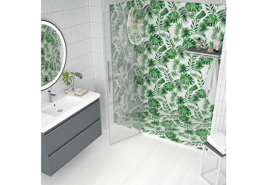 Platos de ducha de resina decorados Bruntec Design 3D Natura Ambiente 1