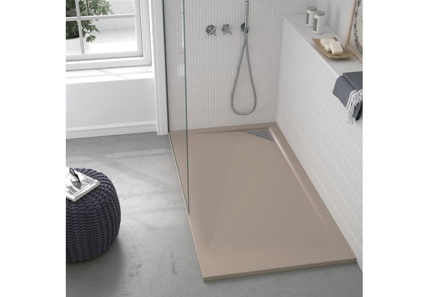 Plato de ducha Bruntec Design Corner Ambiente 3