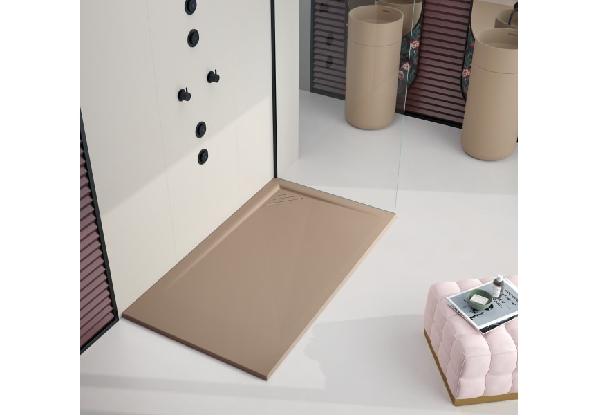 Plato de ducha Bruntec Design Corner Ambiente 2