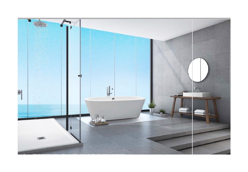 Plato de ducha Bruntec Frame Ambiente 8
