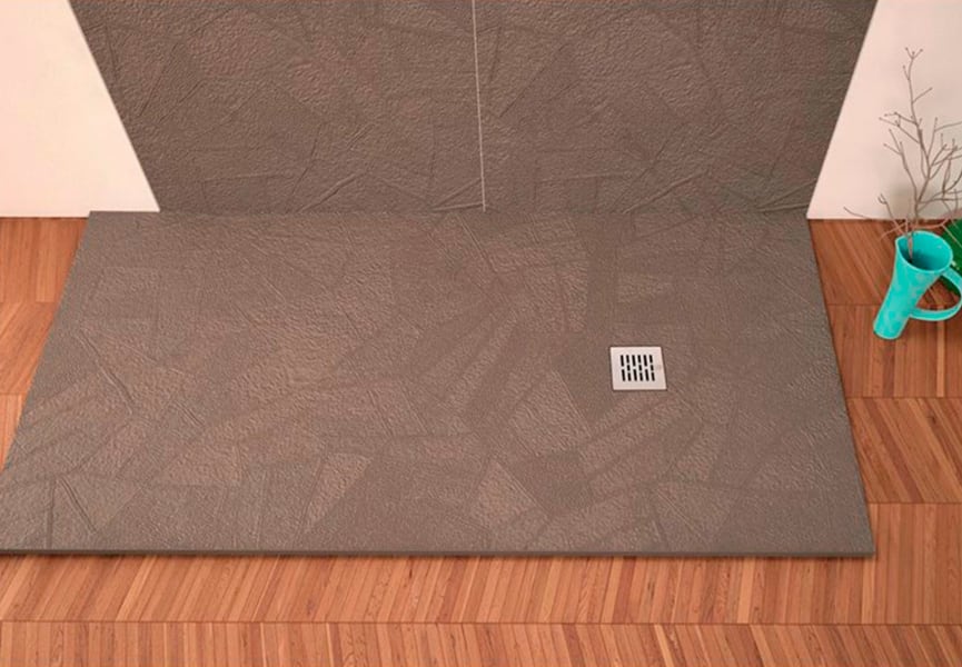 Plato de ducha resina  Textura Ambiente 2