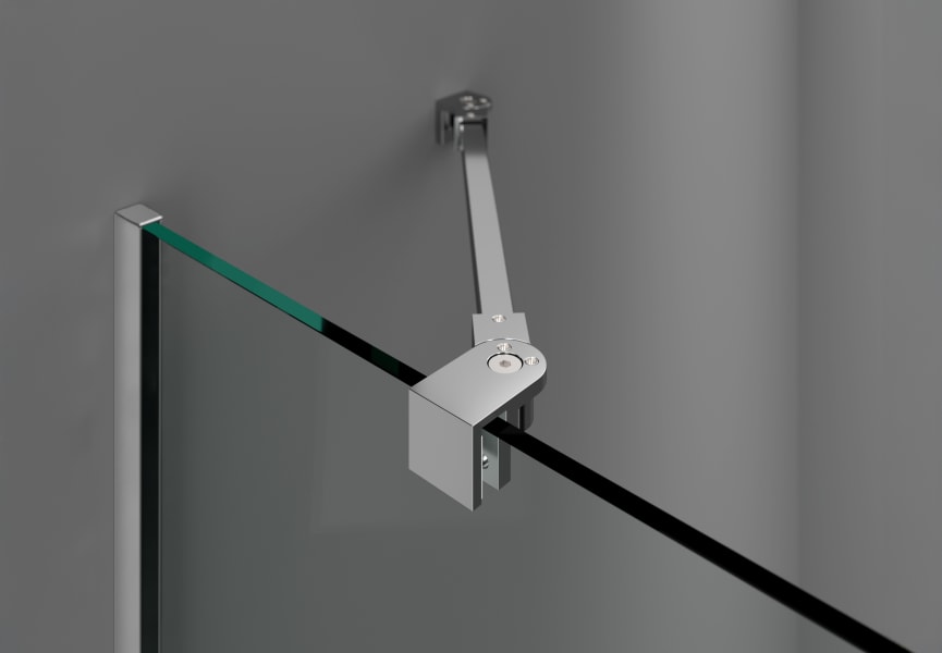 Mampara de ducha GME Glass (Combi A + lateral fijo) Detalle 9