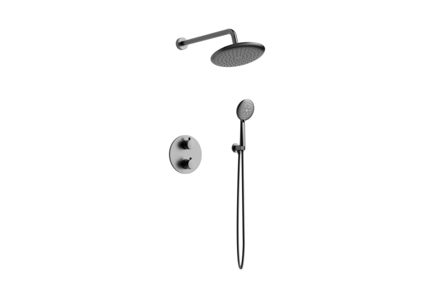 Conjunto de ducha empotrado de Lluvibath Bambú Principal 3