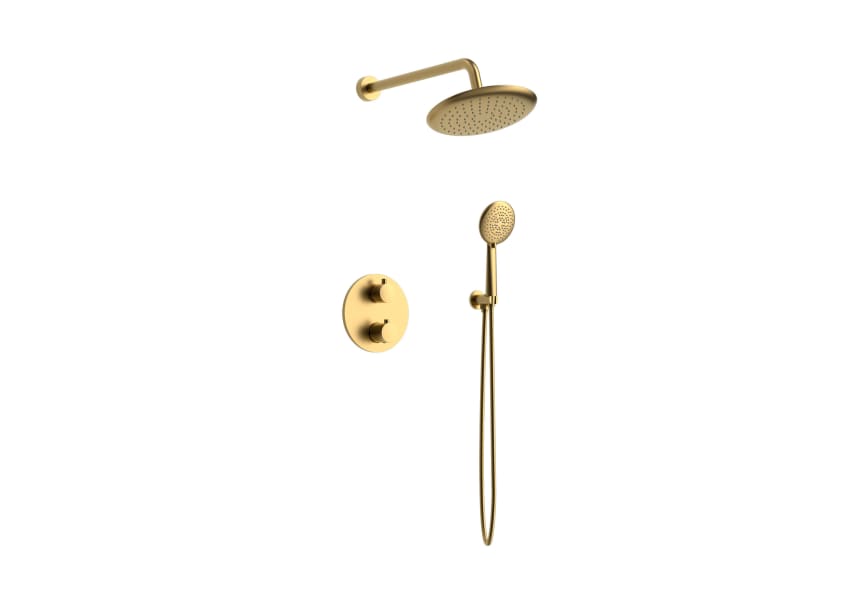 Conjunto de ducha empotrado de Lluvibath Bambú Principal 2