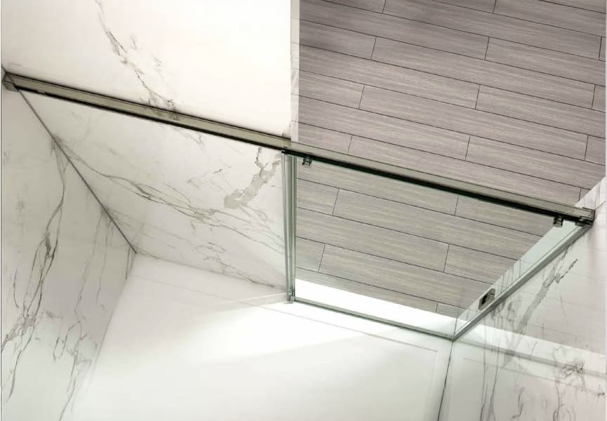 Mampara de ducha Glassinox Panamá Muro Detalle 1