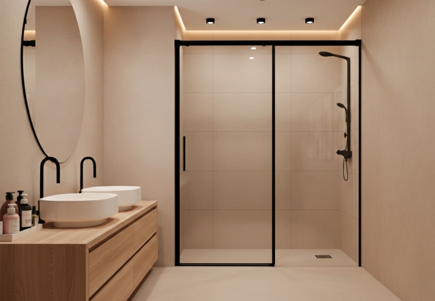 Mampara de ducha Bruntec Elite Ambiente 4