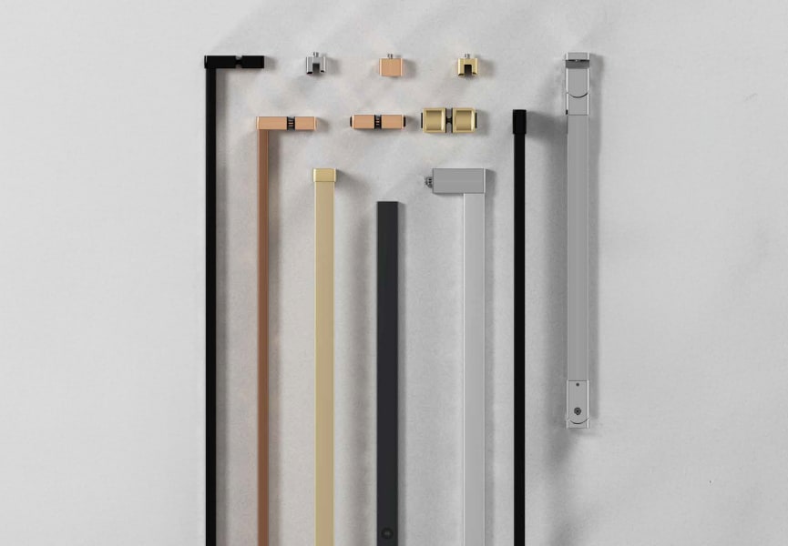 Mampara de ducha Profiltek Versatil VR Lite 220 Detalle 2