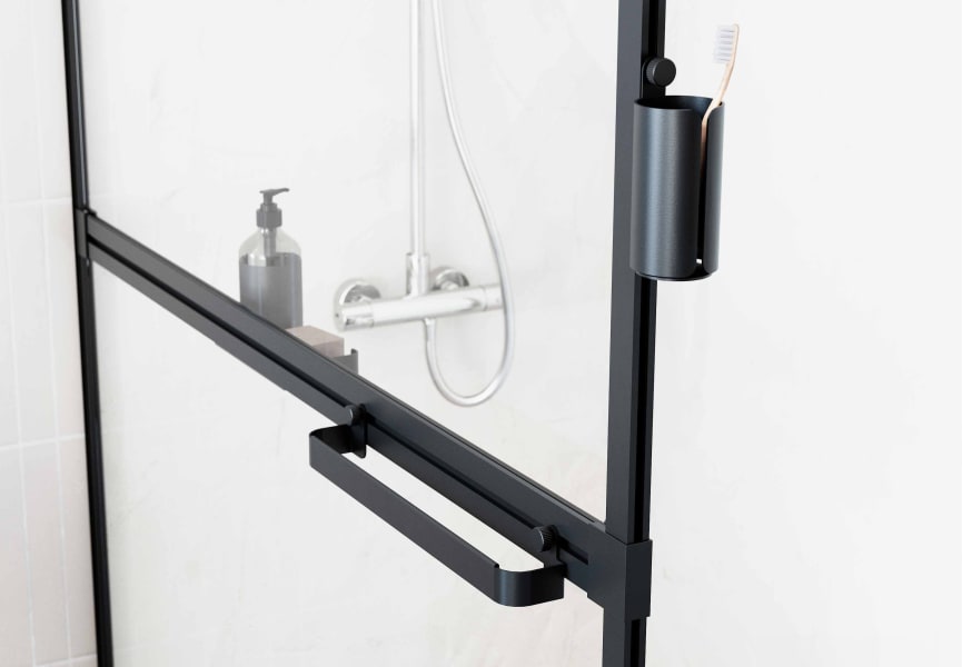 Mampara de ducha Profiltek Twin (TW-2003) Detalle 1