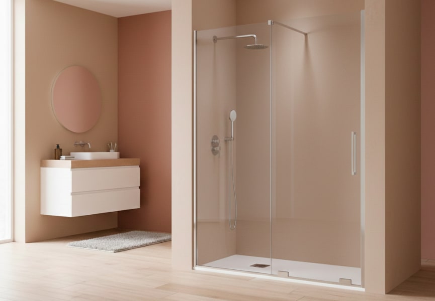 Mampara de ducha Kassandra Moka (MK102) Principal 0