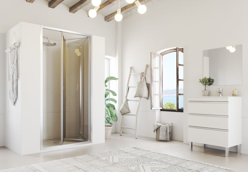 Mampara de ducha Torvisco Burdeos Ambiente 4